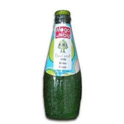 مگابیز نوشیدنی تخم شربتی سیب 240 میل